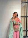 Ssc 710 Heavy Shimmer Silk Embroidery Work Readymade Suits Wholesale In India